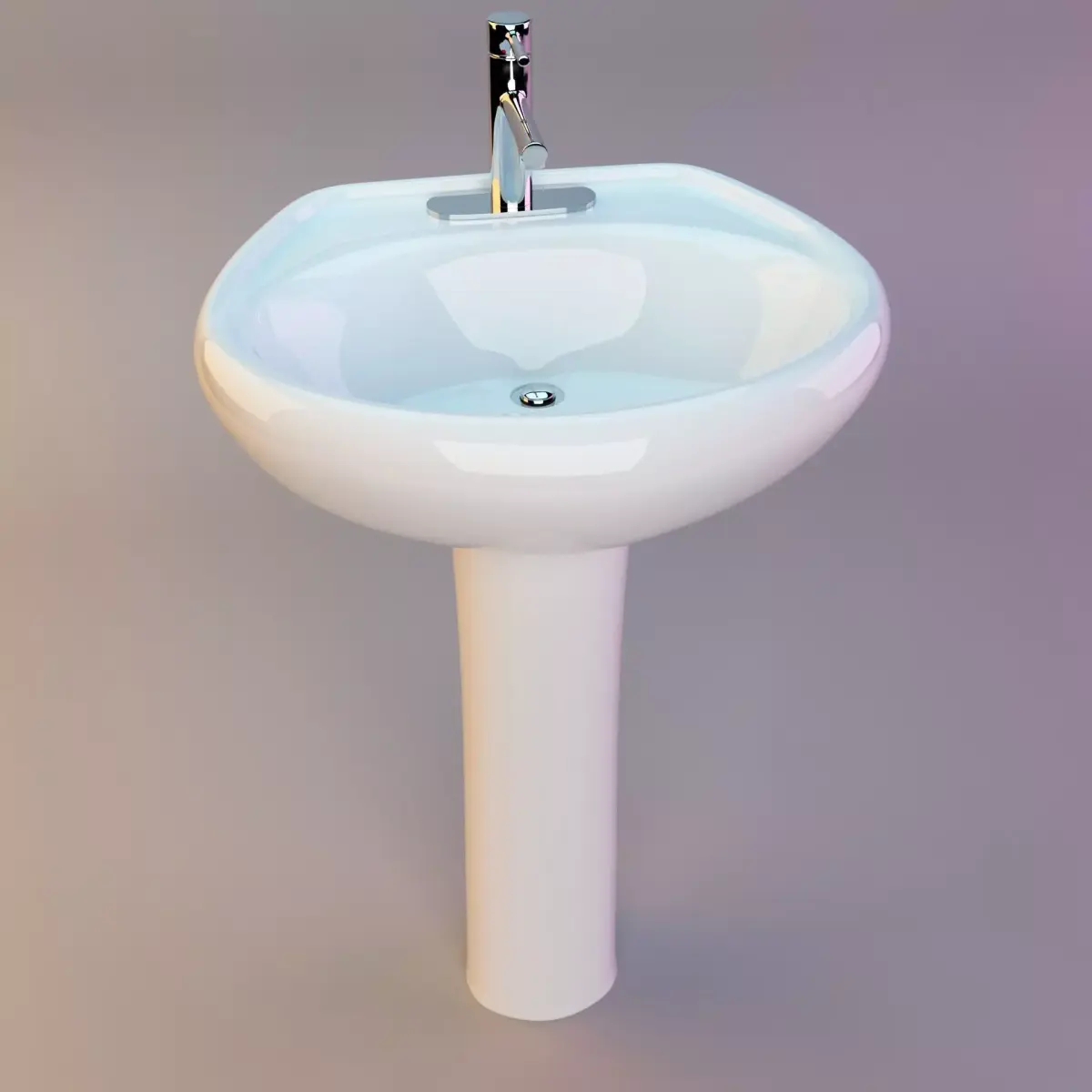 Bathroom Sink Free 3D model get