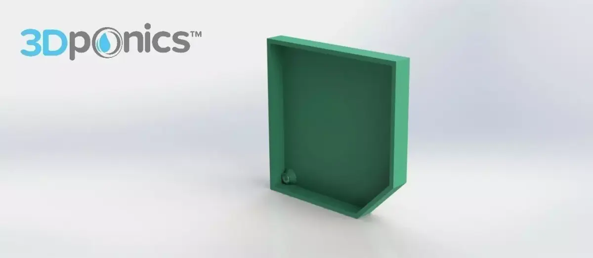 Left Cover - 3Dponics Snap and Grow Garden Free 3D print model