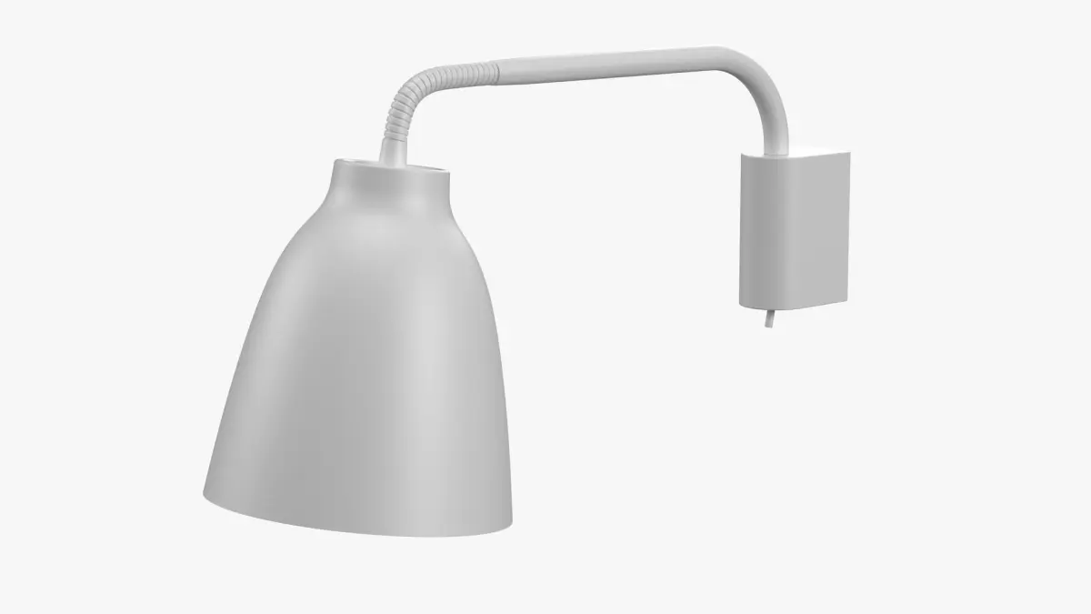 Caravaggio Read Wall Lamp 3D model