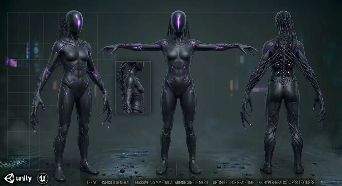 Android Entity  3D model