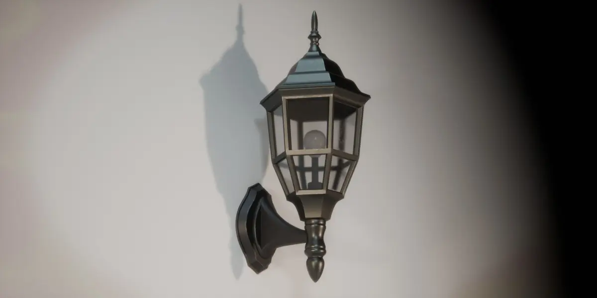 Lamp outdoor 02 3D model purchase