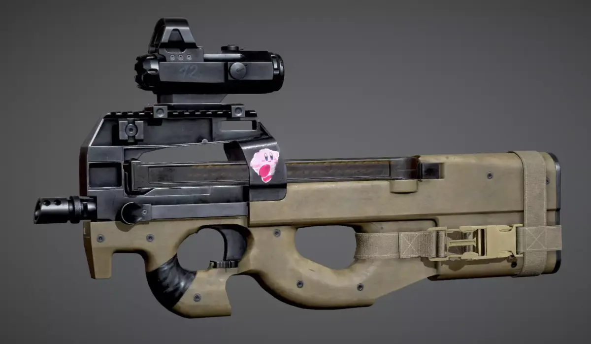 Submission gun 3d model1 3D model