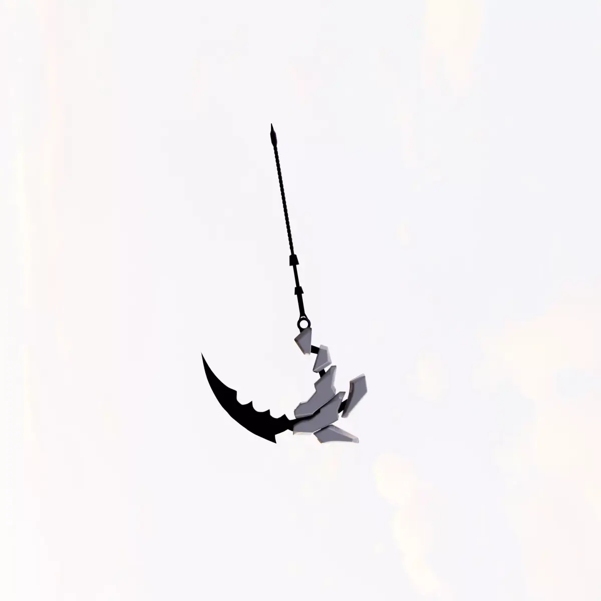 sci-fi scythe  3D model