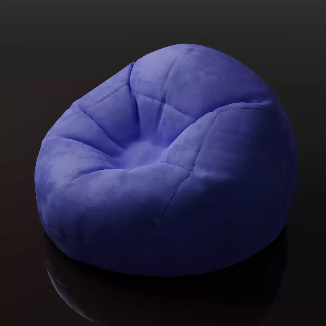 Bean bag Free 3D model purchase