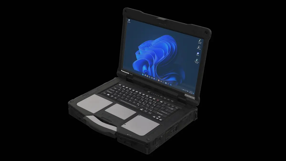 Rugged Panasonic Toughbook-40 Laptop 3D model