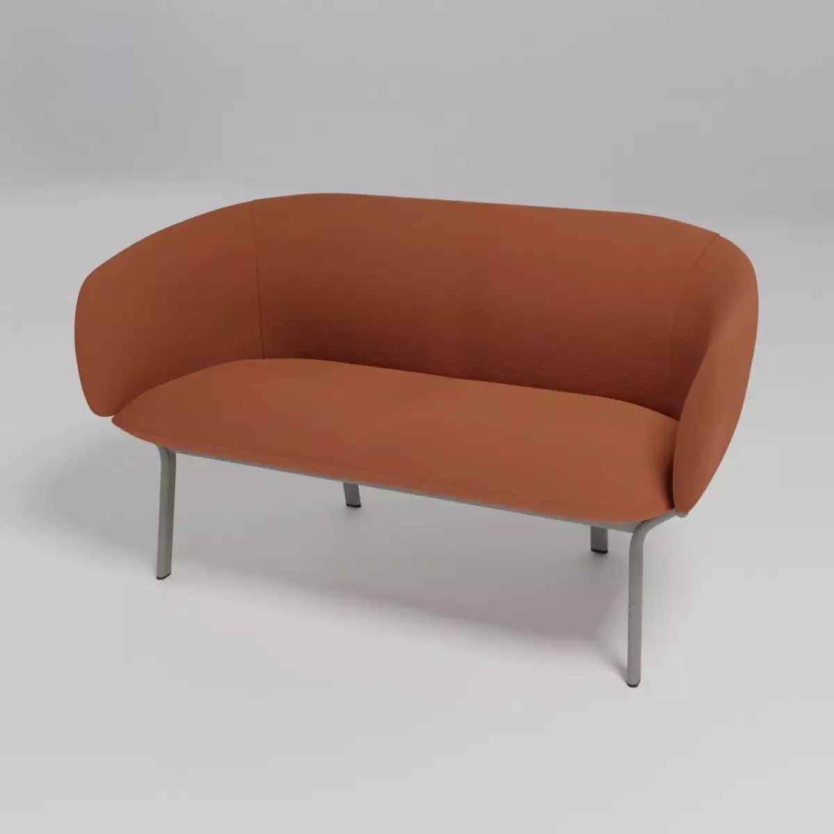 GRACE - 2 seater fabric sofa - Free 3D model
