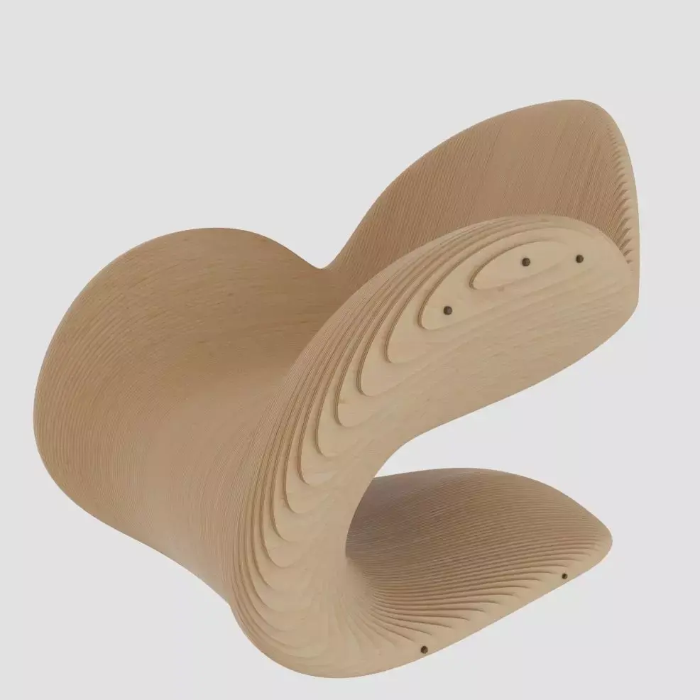 Parametric Chair Free 3D model purchase