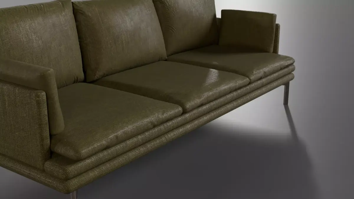 Ultra-high poly- sofa model  Free 3D model
