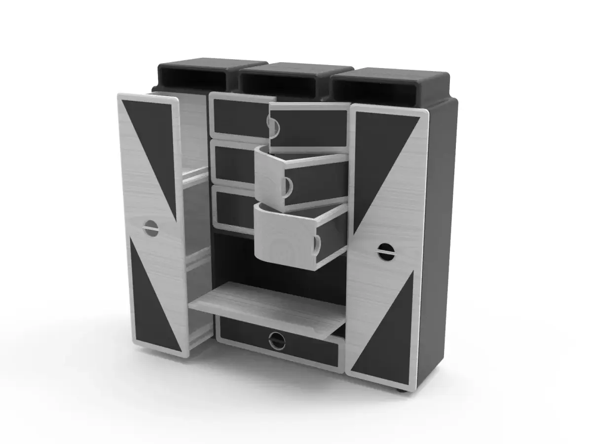 Storagae Unit Free 3D model