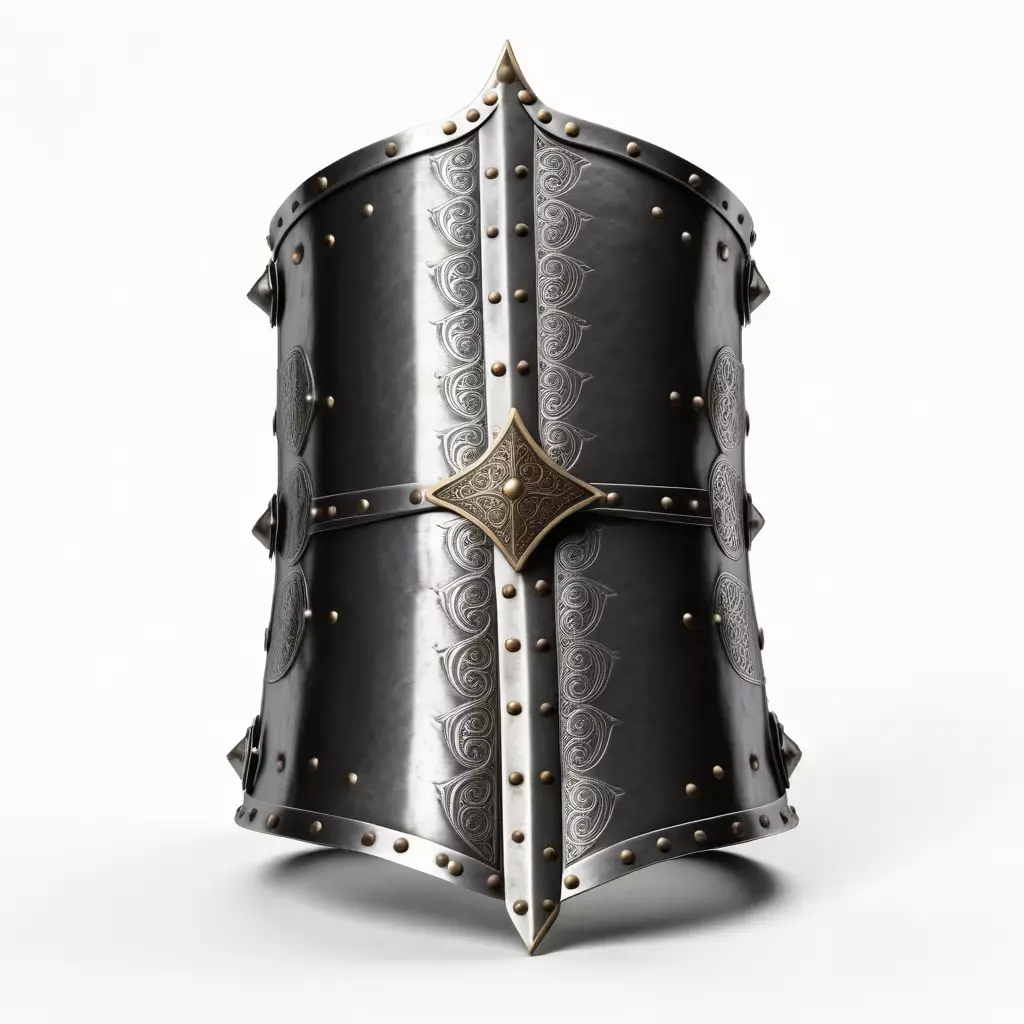 Ornate Medieval Cuirass Armor 3D model
