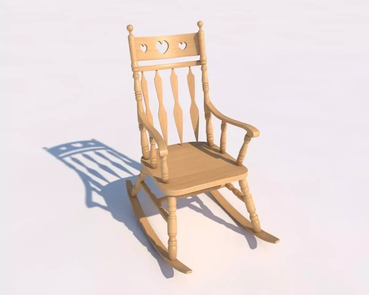 Rocking Chair Free 3D model get