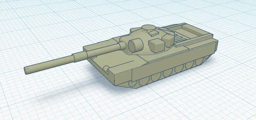 British Centurion Battletank 6mm Scale 3D print model