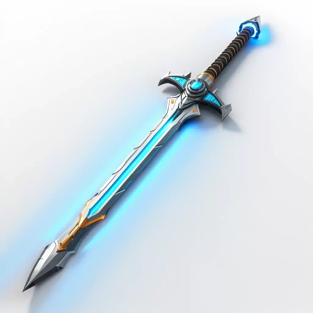 Futuristic Energy Sword 3D Model 3D model purchase