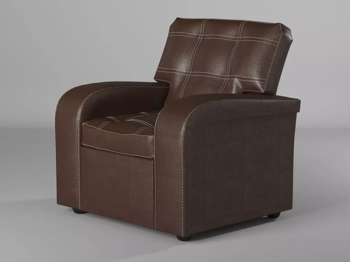 Chair Leathe Free 3D model