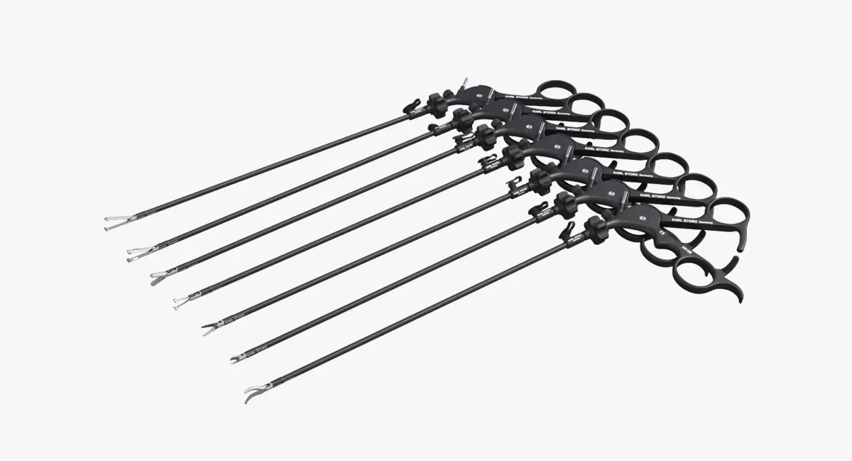 Laparoscopic Instruments Set 3D model