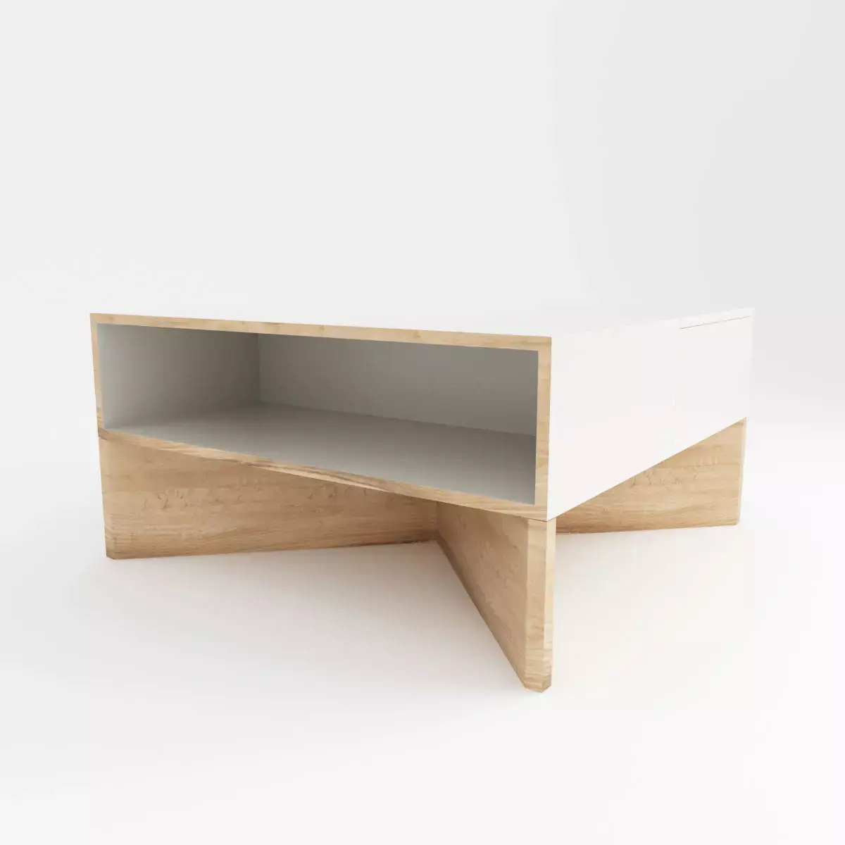 Aquilon Low Table by PIERRE GUARICHE Free 3D model