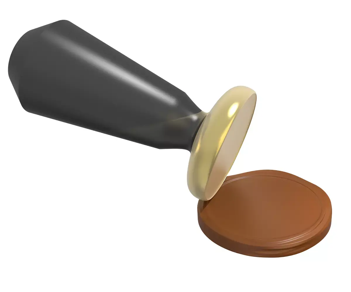 Stamp wax sealer Free 3D model