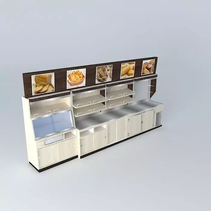 Kit113 Desk wall by Alex Marques Free 3D model
