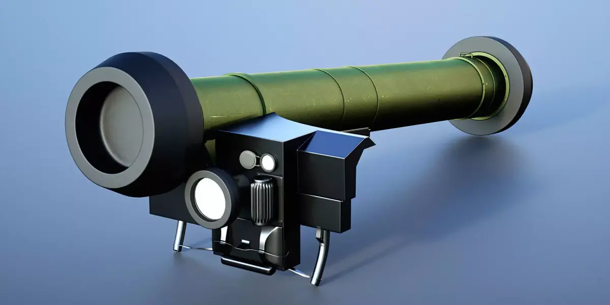 Guided Anti-tank Missile 3D model