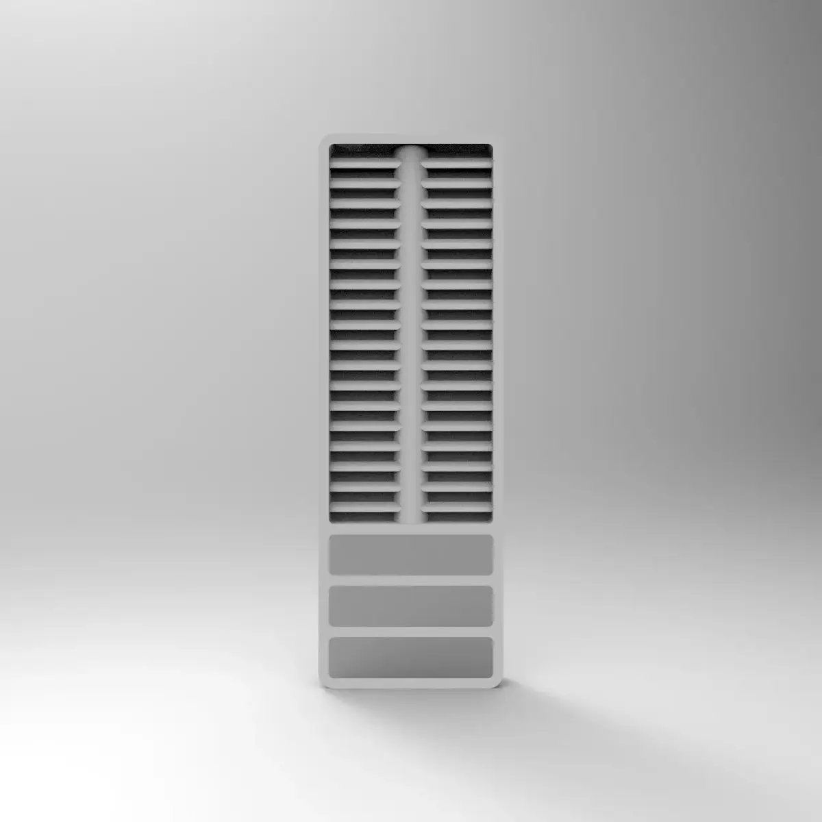 scifi exhaust spaceship 3D print model buy