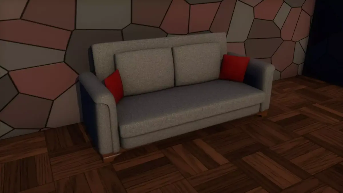 Basic couch Free 3D model