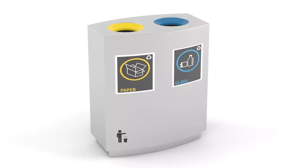 Ashtray Bin Free 3D model