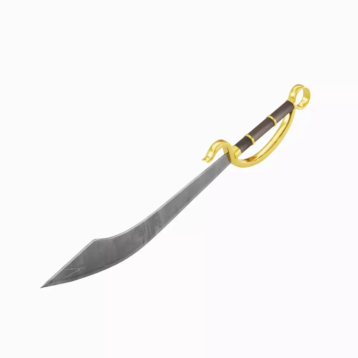Fantasy Sword 02 3D model
