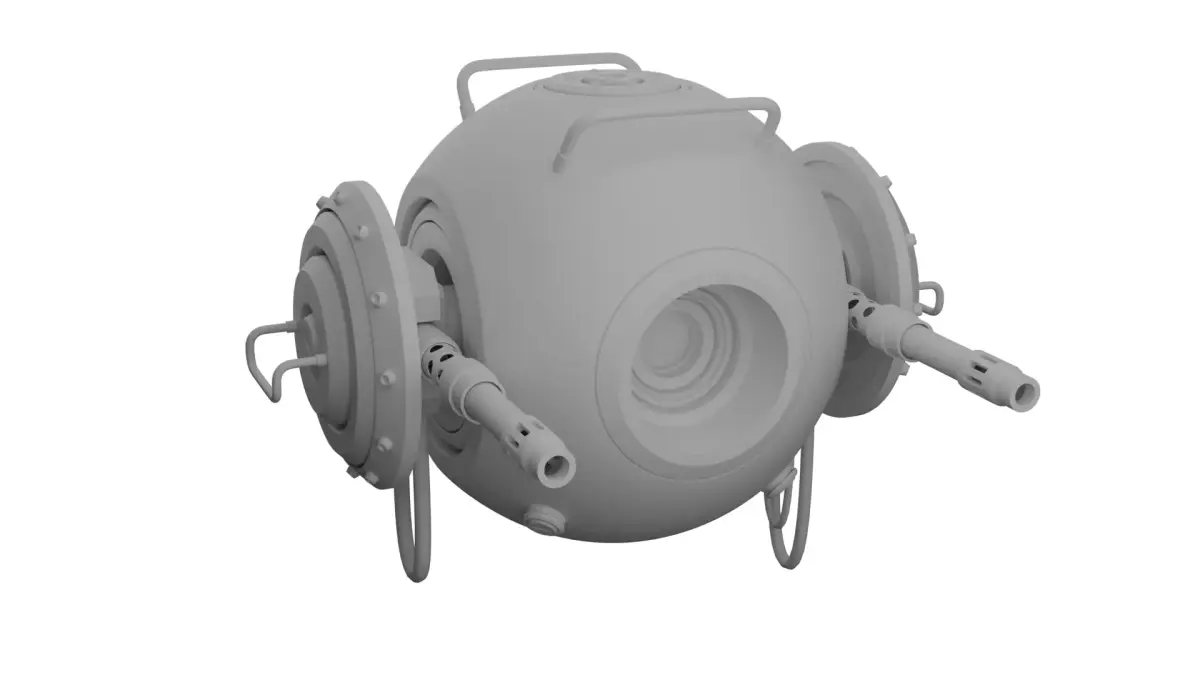 Military Robot 3D model buy