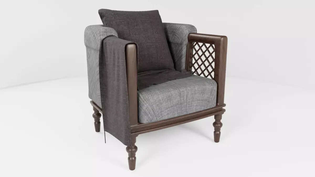 Arm chair Free 3D model buy