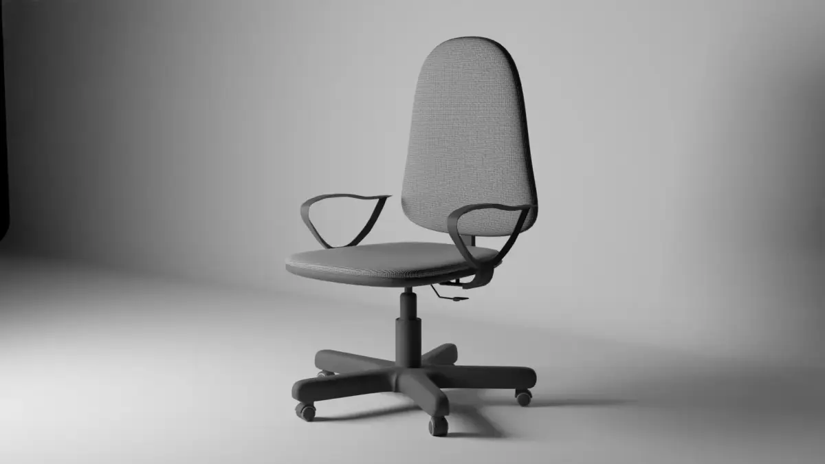 Office chair Free 3D model 4