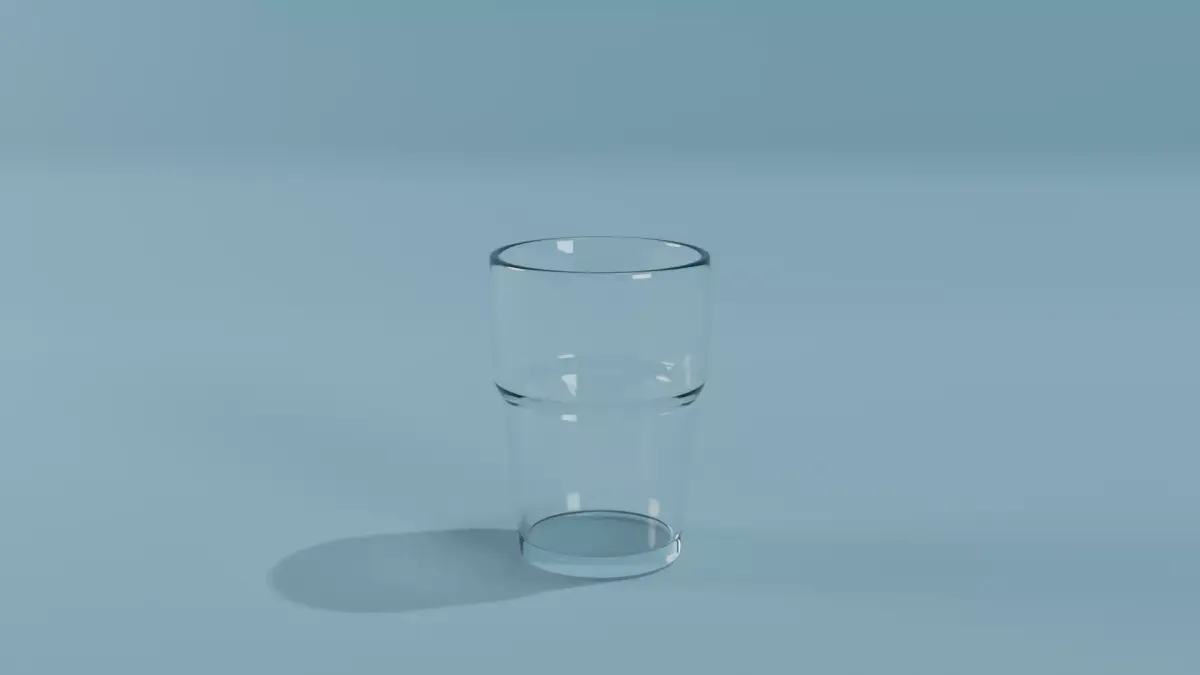 IKEA glass Free 3D model