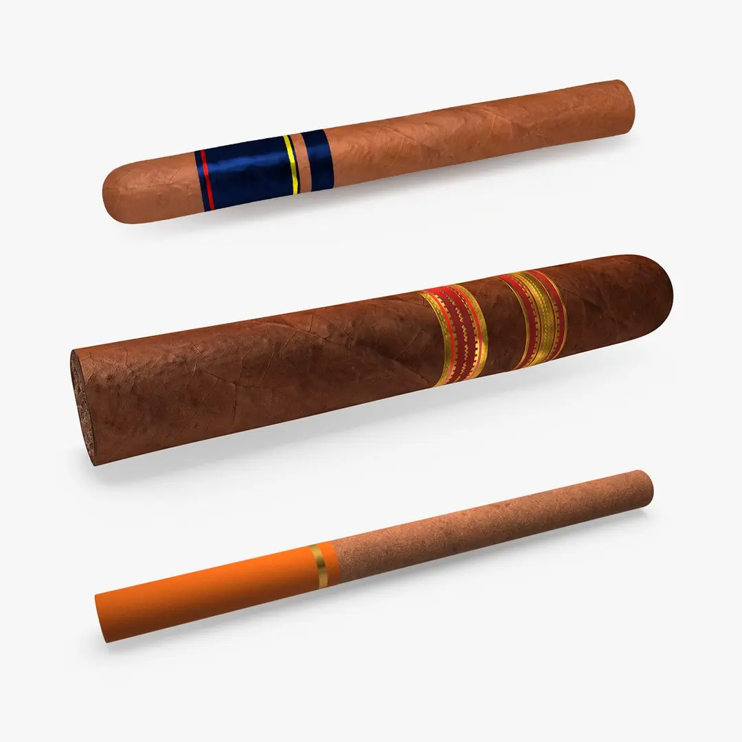 Cigars Collection 3D model
