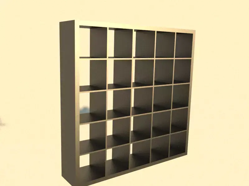 Shelf living room Free 3D model