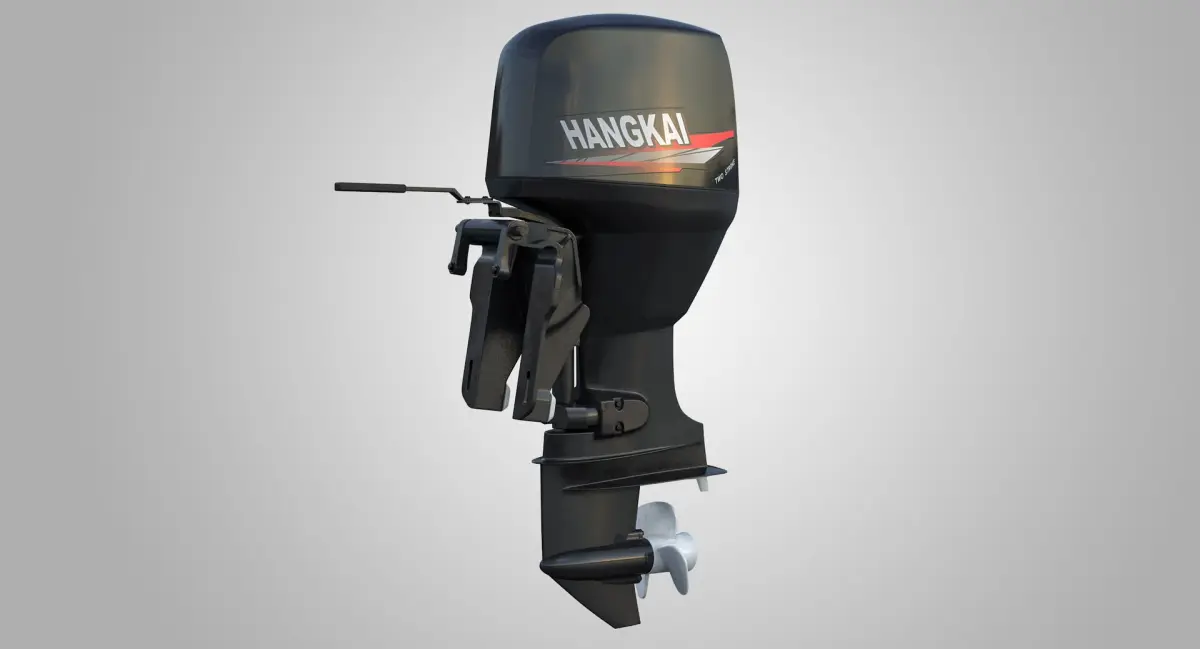 Outboard Motor 3D model