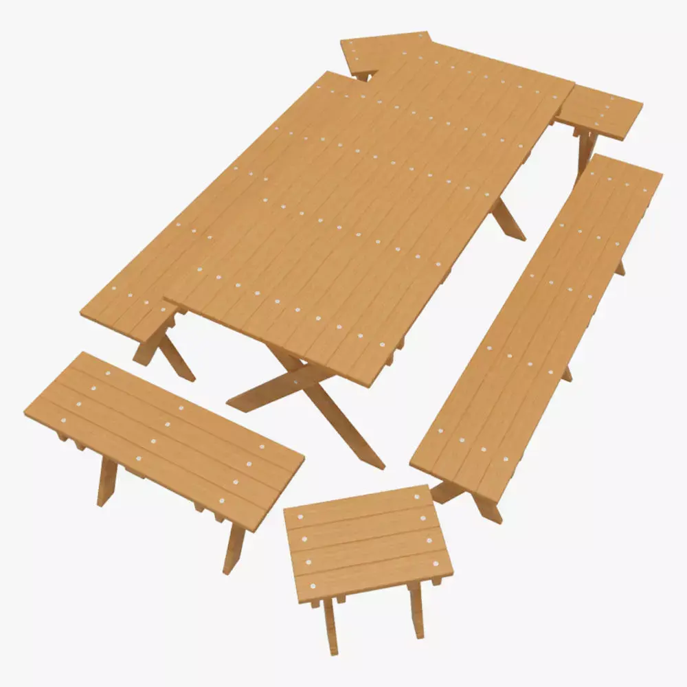 Outdoor Furnitur-2 Free 3D model