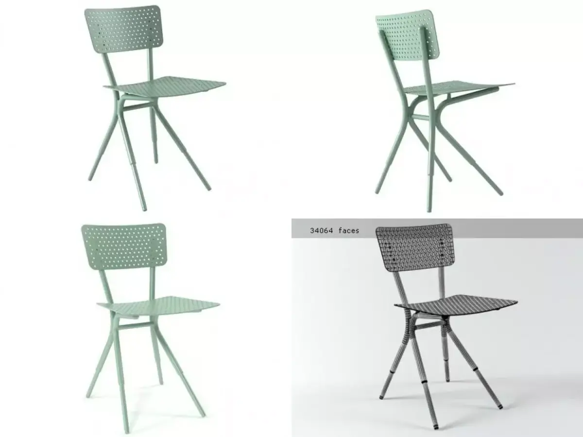 Grasshopper chair Free 3D model