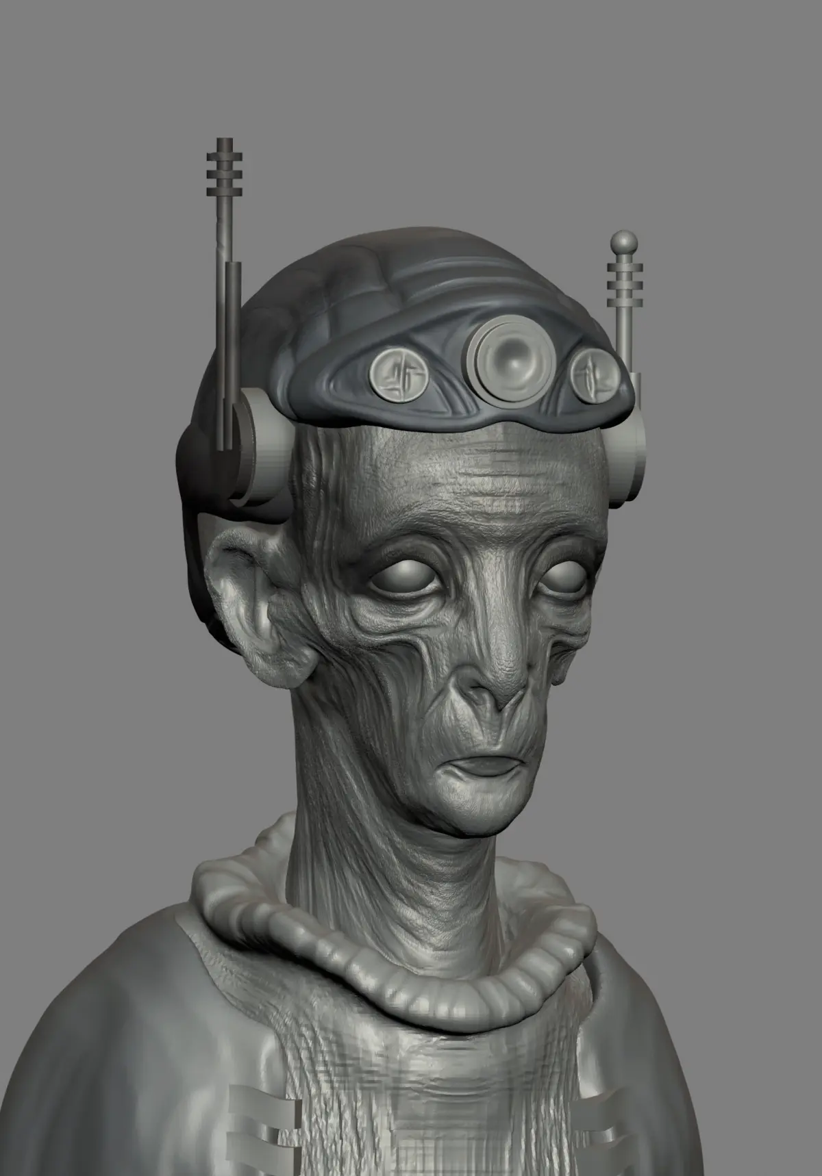 Full Body Sci Fi Creature  3D print model purchase