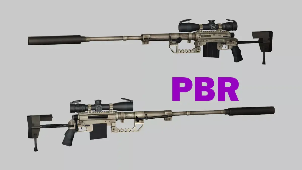Sniper Denel 8NTW-20 Low-Poly 3D Model Low-poly 3D model purchase