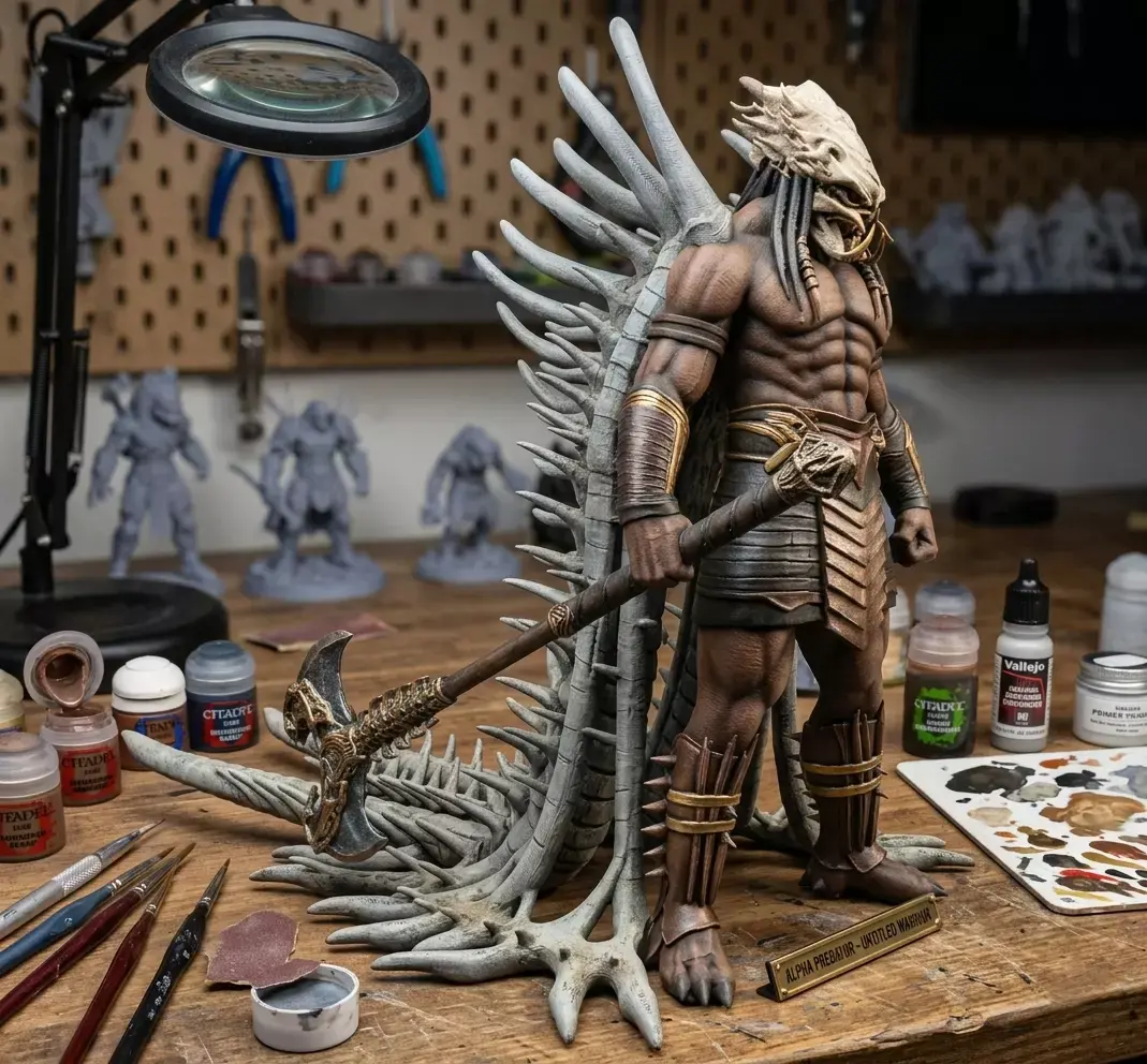 The Grendel King - Warlord Predator - Killer of Killers 3D print model