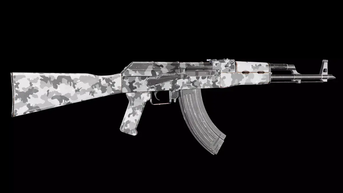 Game Ready AK 47 Low-poly 3D model