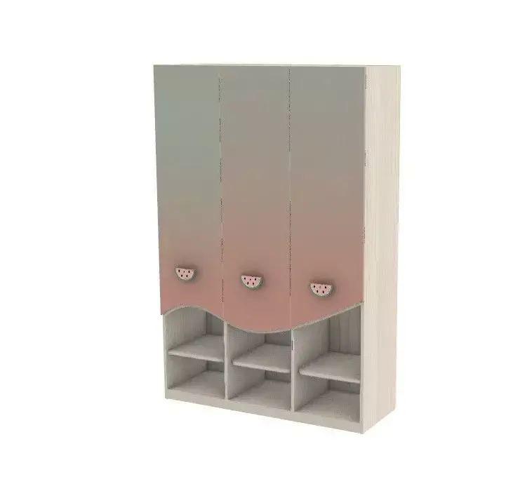 kids wardrobe Free 3D model