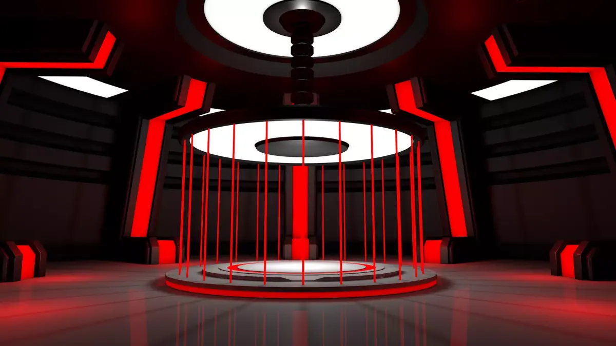 Sci Fi Room 3D model 86