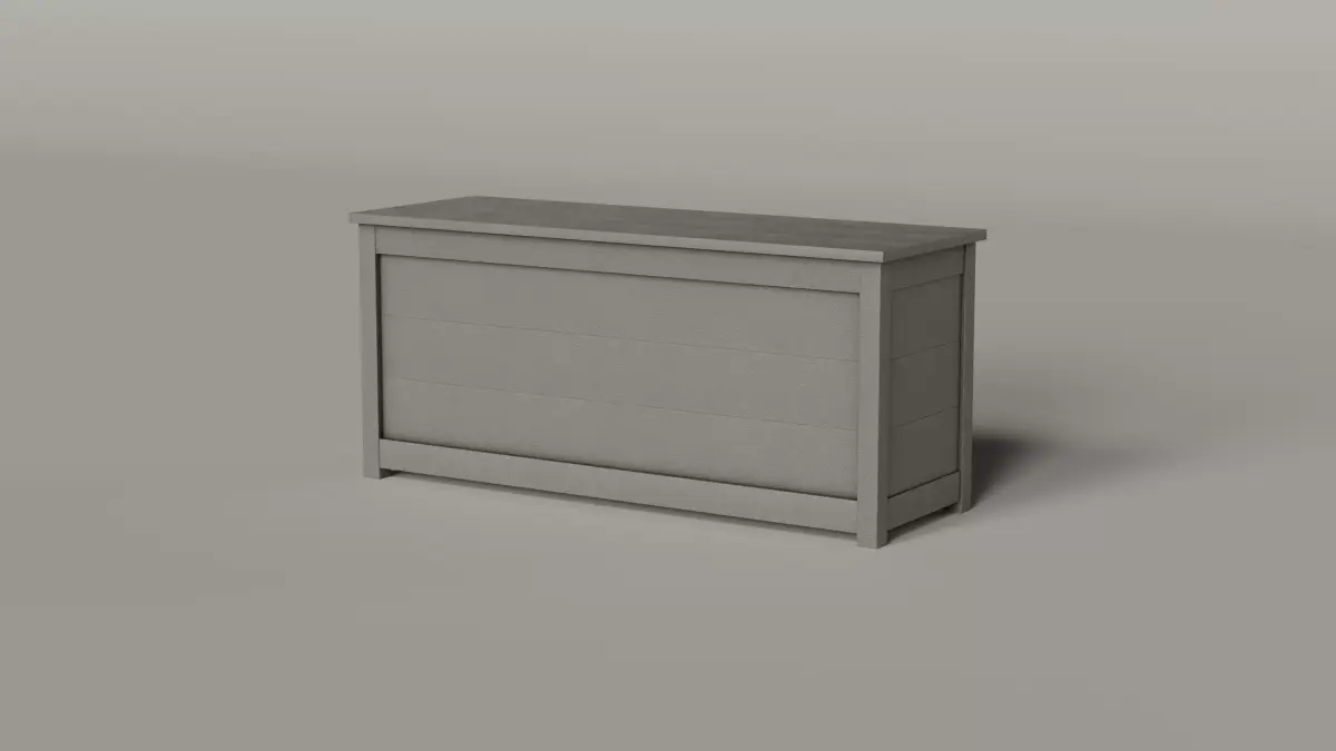 POLYWOOD Console Table - 7 COLORS Low-poly 3D model