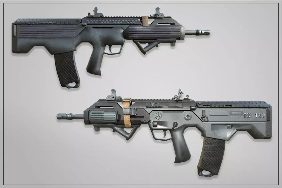 ASSAULT RIFLE  3D model