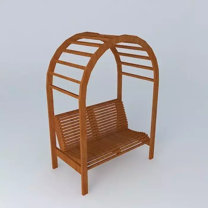 Arbor Bench Free 3D model