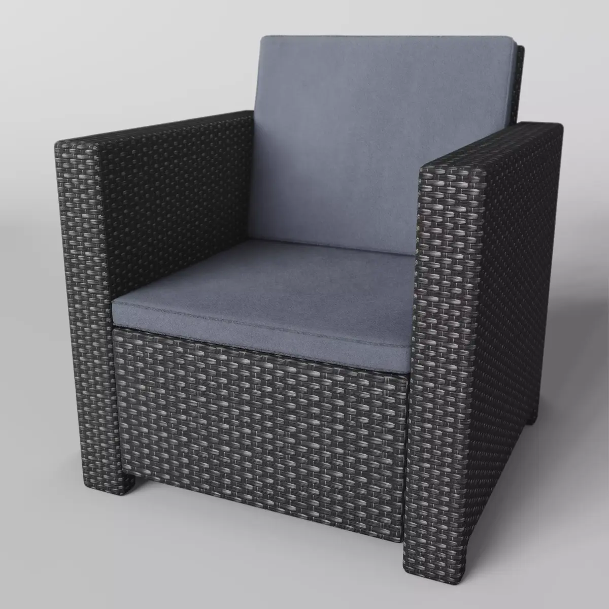 Rattan Chair Free 3D model purchase