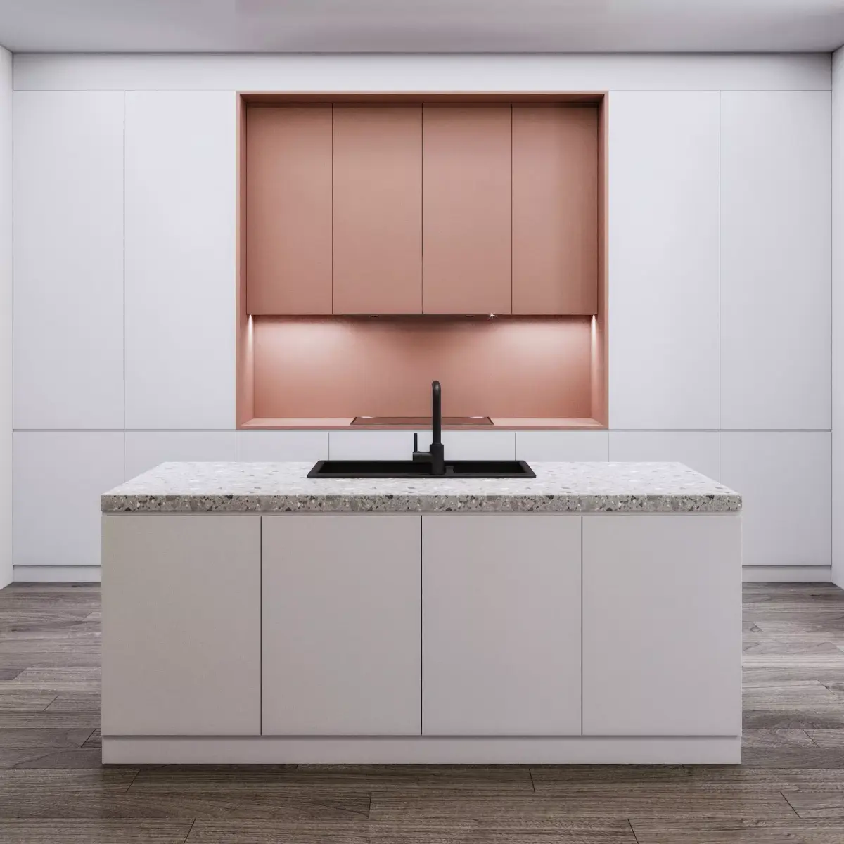 Kitchen Modern 3D model shop