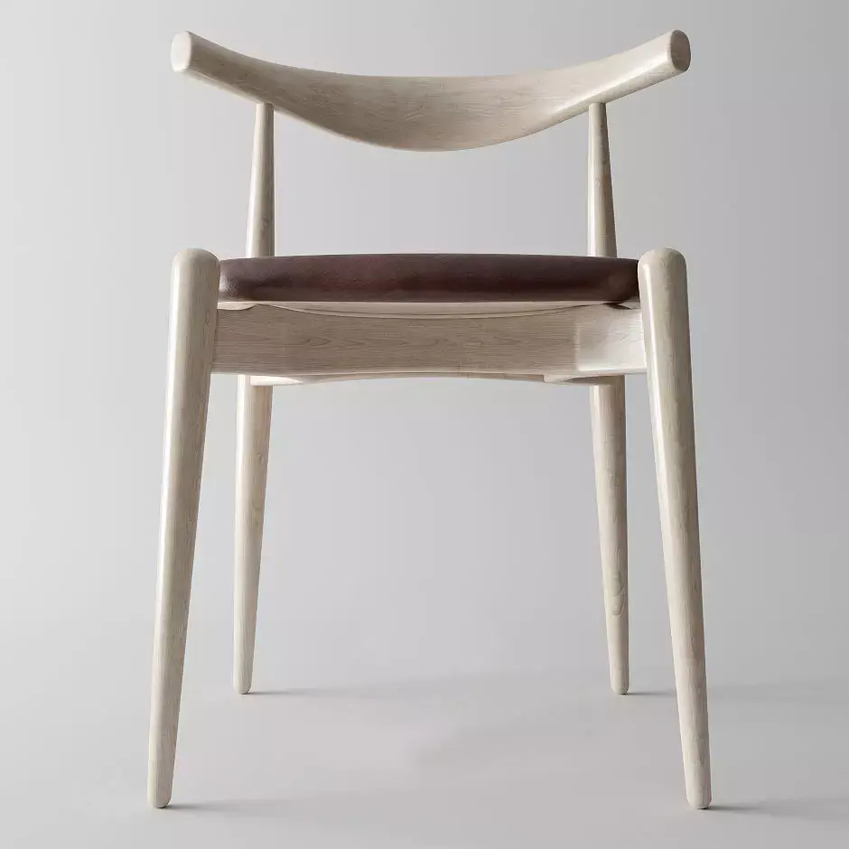 Hans Wegner Elbow chair Free 3D model