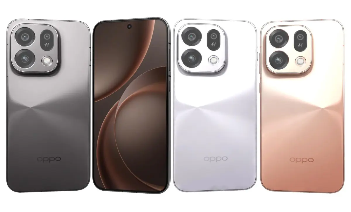 OPPO Find X9s All Colors 3D model