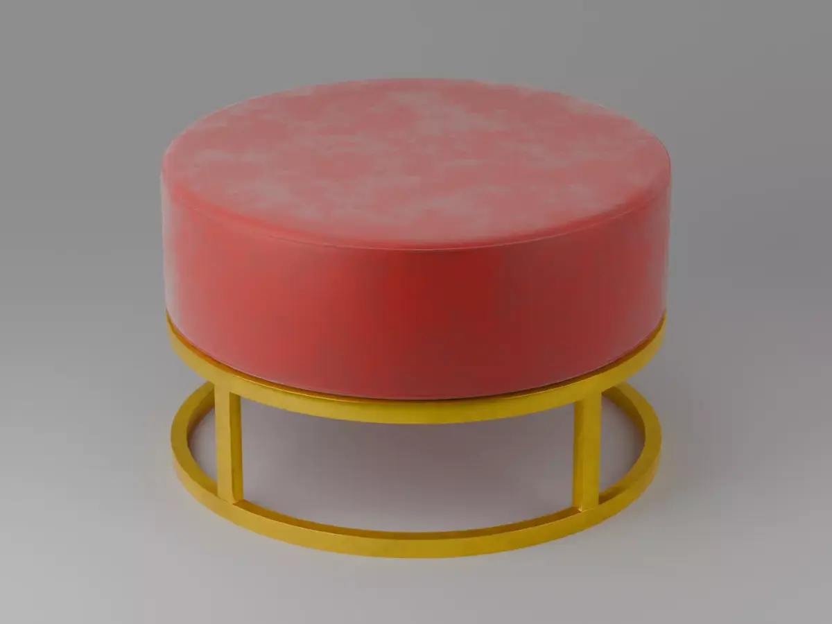 Ottoman Free 3D model